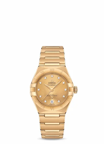Omega Constellation Manhattan 29 Co-Axial Master Chronometer Yellow Gold / Champagne 131.50.29.20.58.001 (13150292058001)